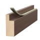 WHITE ADHESIVE DRAUGHT EXCLUDER 9x6 10m DRAUGHT EXCLUDERS - RUBBER SEALS